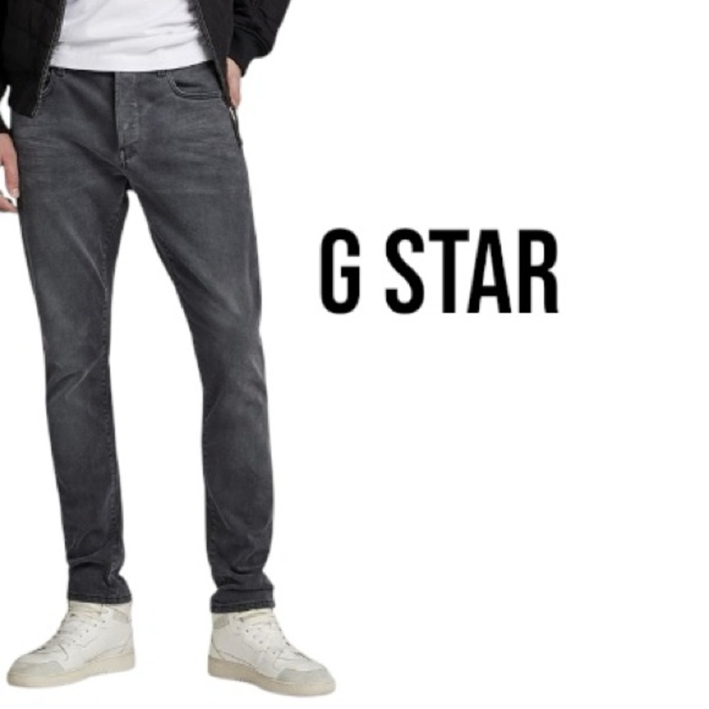 G STAR Raw 3301 Slim | Grey Fade | 32/32 Slim Fit